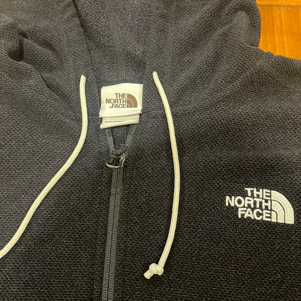 Light weight hooded zip up sweater